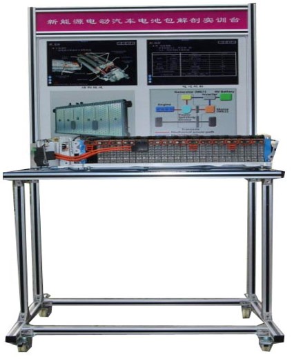 HY-QCX703新能源汽車(chē)動(dòng)力電池結構展示臺
