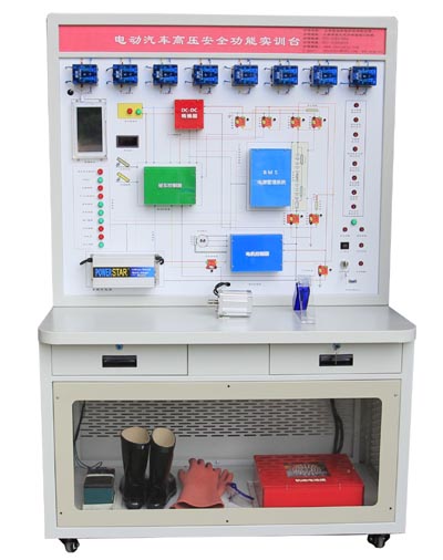 HY-QCX301電動(dòng)汽車(chē)高壓安全系統實(shí)訓臺